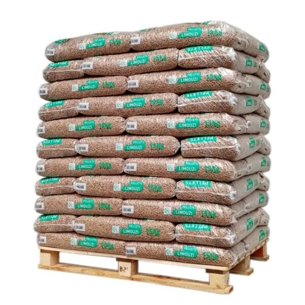 Pellet Limouzi – Palette mit 66 Säcken zu 15 kg
