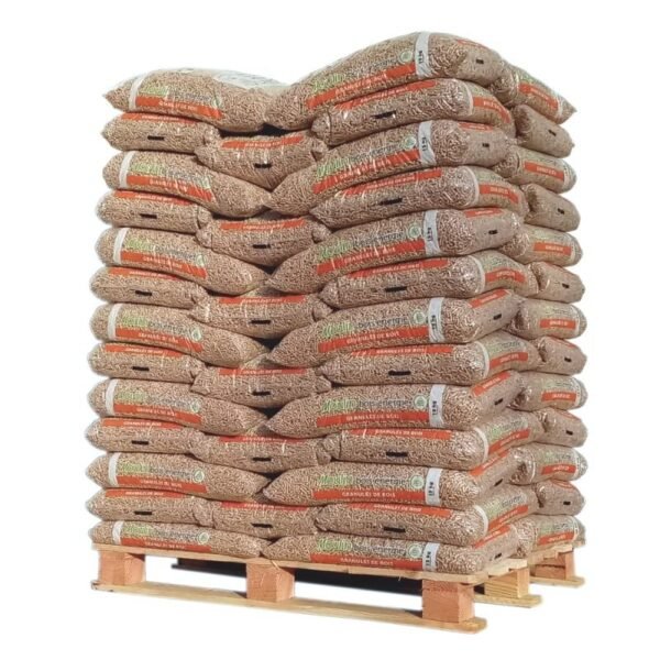 Pellet Moulin Bois Energie – Palette mit 65 Säcken zu 15 kg