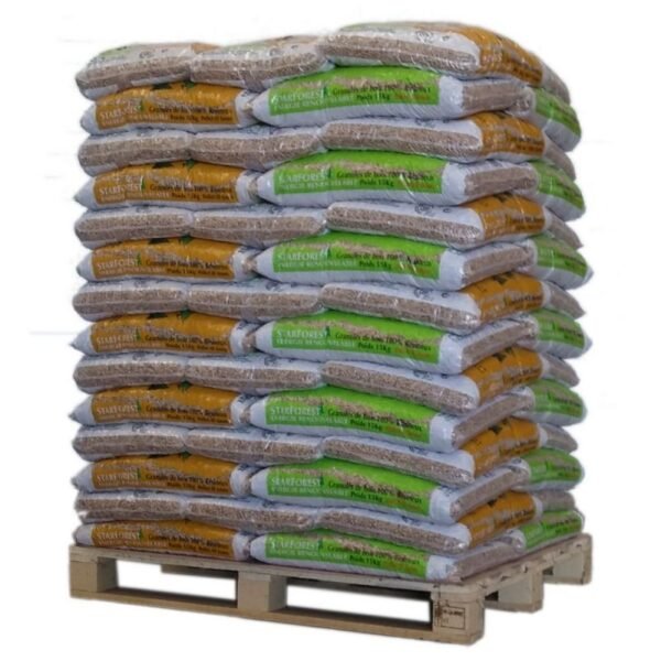 Pellet Starforest – Palette mit 70 Säcken zu 15 kg