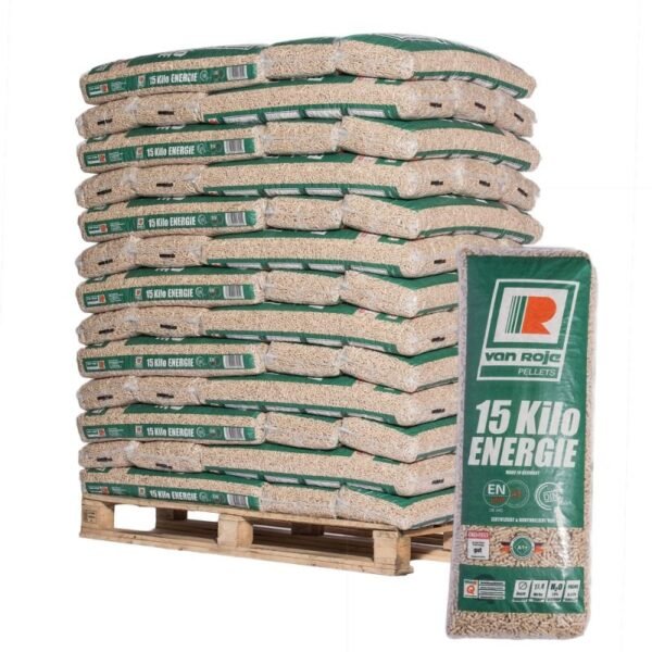 Pellet Von Roje – Palette mit 65 Säcken zu 15 kg
